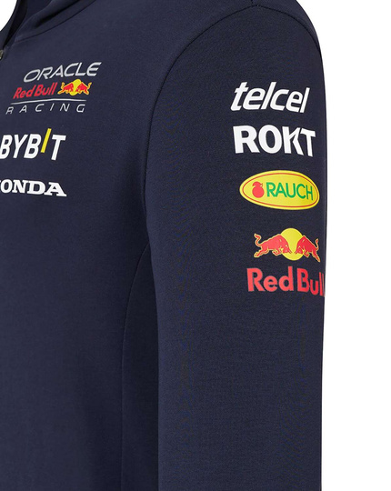2024 Red Bull Racing Mens Full Zip Team Hoodie