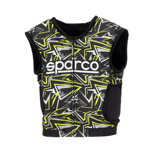 Protège-côtes Sparco SJ PRO K-3 MY25 noir-jaune