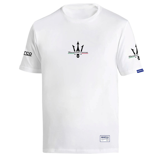 Sparco Maserati Corse T-shirt White