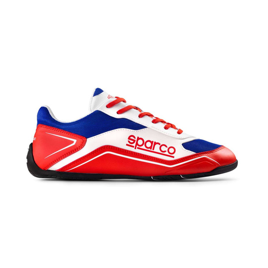 Chaussures Sparco S-Pole rouges/bleues