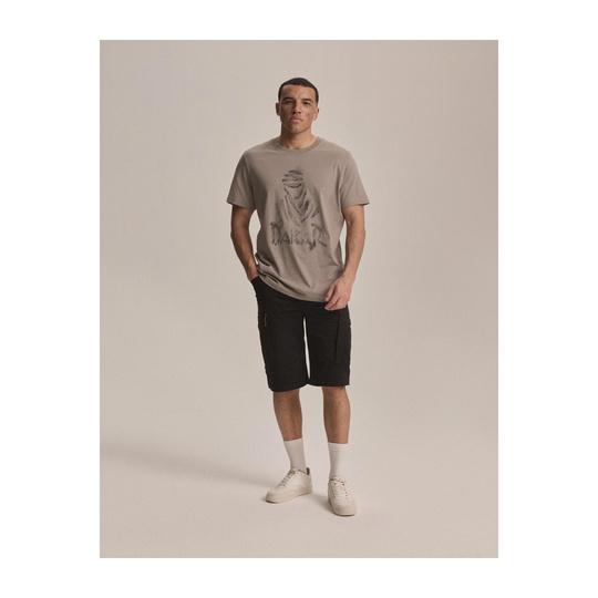 Dakar Rally DKR DESERT 02 Mens T-shirt grey