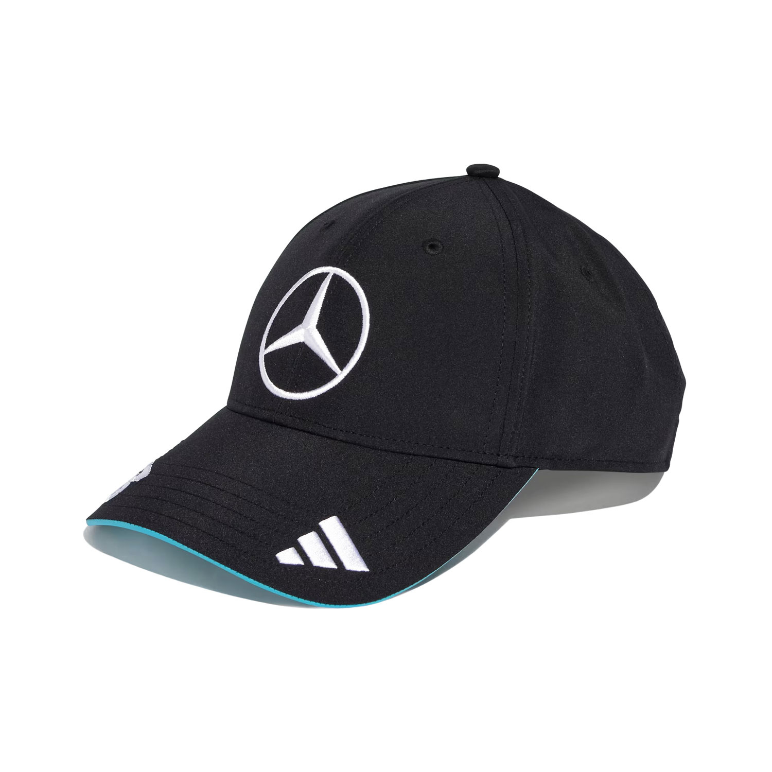 2025 Mercedes AMG F1 Mens Russell Baseball Cap black