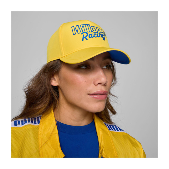 Gorra Williams F1 trucker Pitlane amarilla