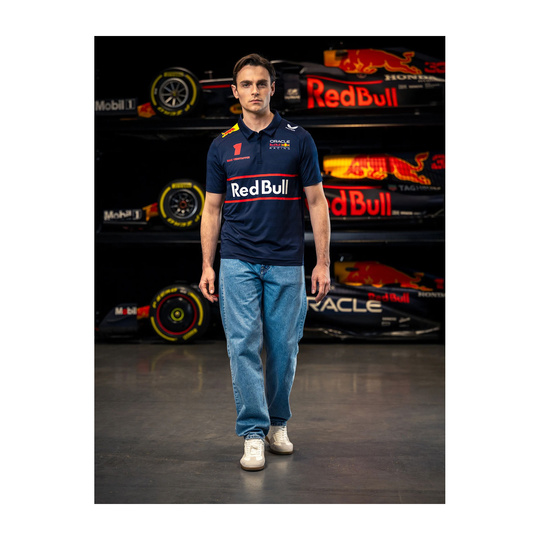 2025 Red Bull Racing F1 Mens Verstappen Team polo shirt