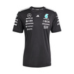 T-shirt femme Team Mercedes AMG F1 2025 noir