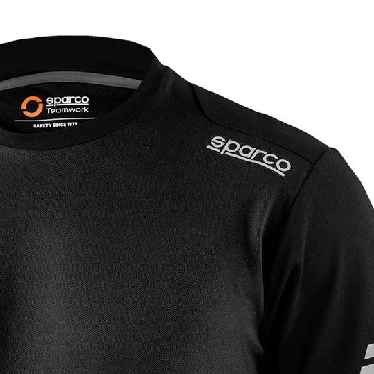 Sparco Tech T-shirt Black