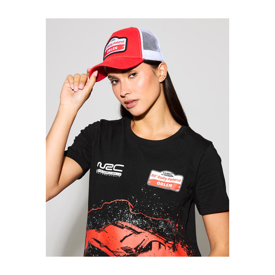 Casquette Rally Poland Trucker rouge