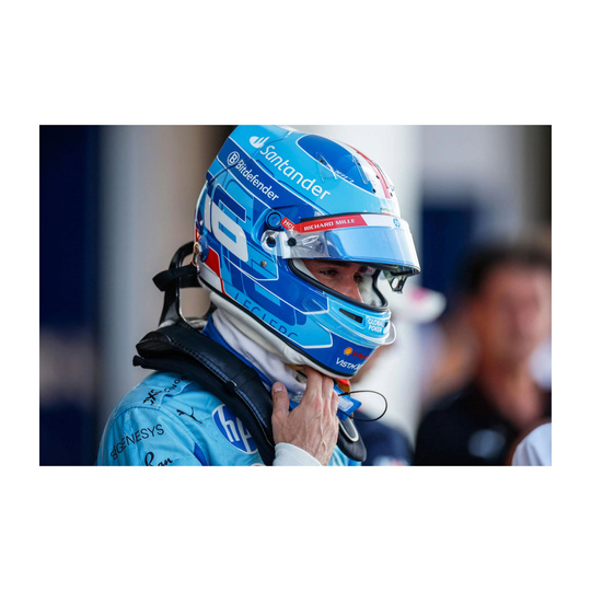Scuderia Ferrari Charles Leclerc helmet Miami GP 1:5 scale