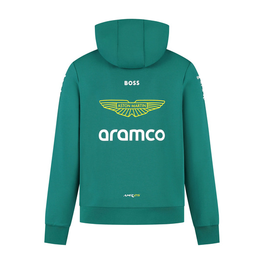 2025 Aston Martin Aramco F1 Mens Team Hoodie