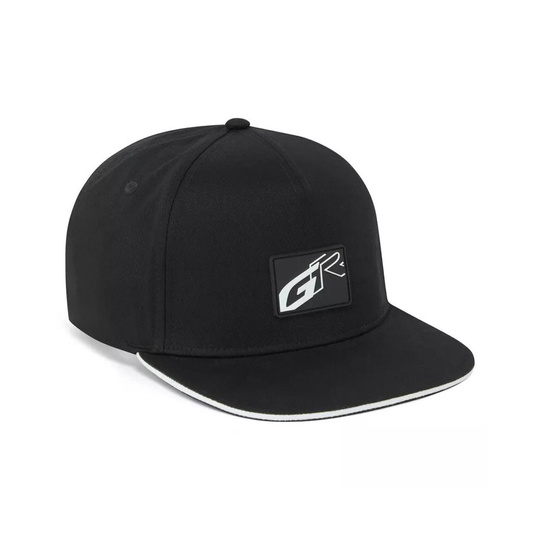 Toyota Gazoo Mens Logo Flat Brim Cap Black