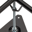 Fixation roue de secours OMP avec porte-clé