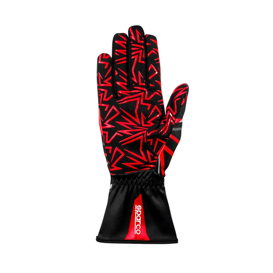 Gants Sparco K-Rookie noirs/rouges