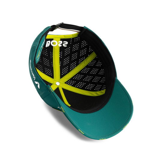 2025 Aston Martin Aramco F1 Kids Team Baseball Cap green