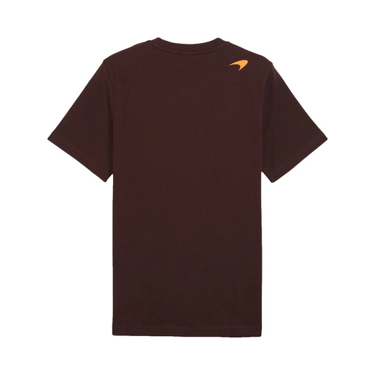 T-shirt McLaren F1 Small Logo 2026 marron