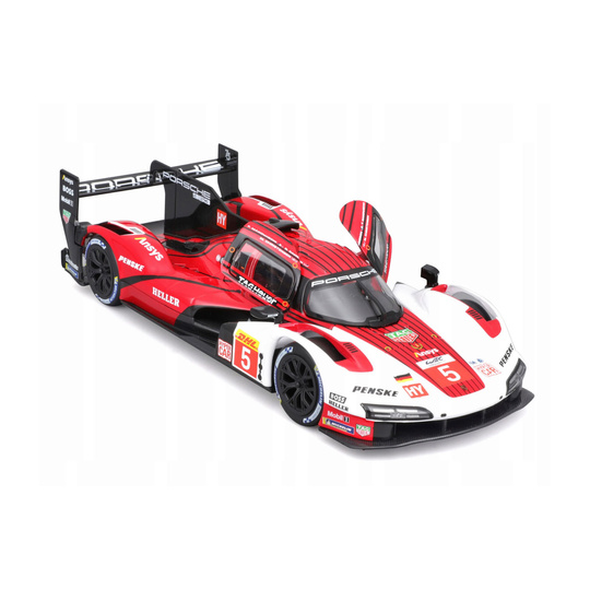 WEC Penske Motorsport #5 Porsche 963 Model Car 1:24 
