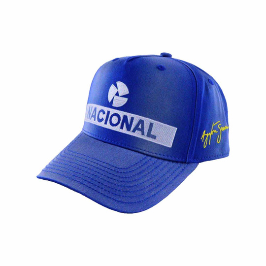 2025 Ayrton Senna F1 Nacional Vintage Wash Mens baseball cap