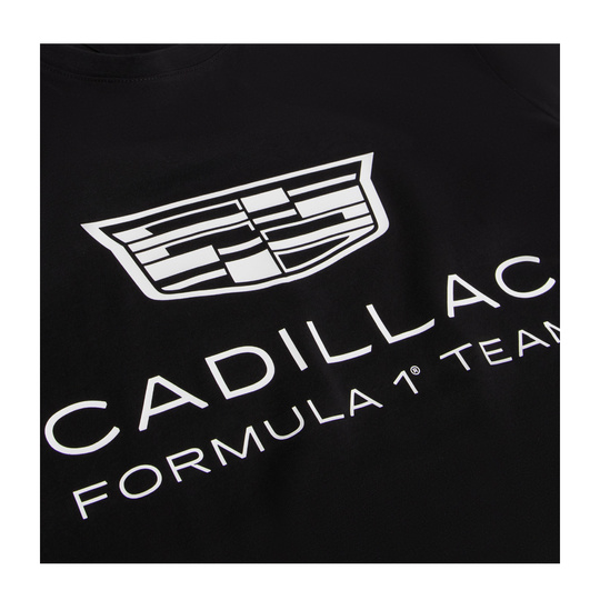 2026 Cadillac F1 Shield T-shirt Black