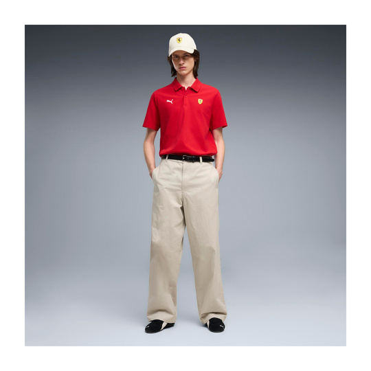 Polo Scuderia Ferrari F1 Logo 2026 rouge