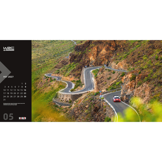 Calendario de pared McKlein Rally 2027 The Wider View