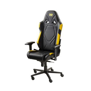 OMP Racing Italy GS Office Seat black-yellow
