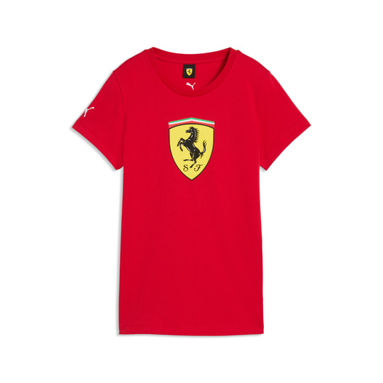 2026 Scuderia Ferrari F1 Women's Large Logo T-Shirt Red