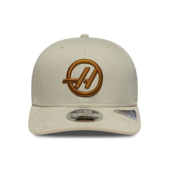 Gorra Haas F1 Cord 2026 crema