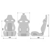 Asiento baquet Sparco R333 MY21 negro