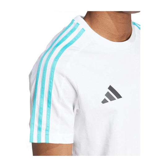 Camiseta para hombre DNA Logo Mercedes AMG F1 2025 blanco