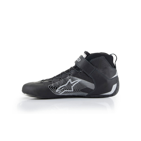 Alpinestars Tech-1 Z V3 Racing Shoes Black/Silver (FIA)