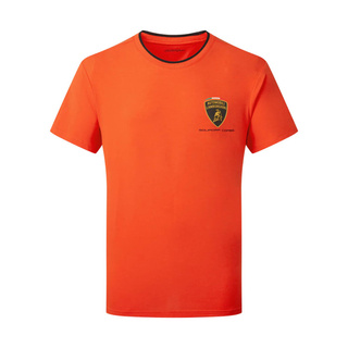 2024 Lamborghini Italy Mens Squadra Corse T-shirt orange