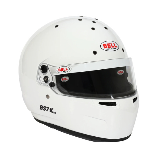 Bell RS7-K PRO Helmet White (FIA)