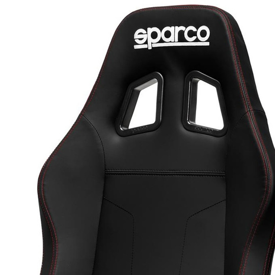 Fauteuil de bureau Sparco Coach noir/rouge