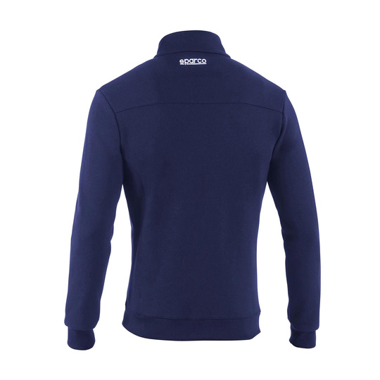 Sparco Italy Full Zip SL Mens Sweatshirt navy blue