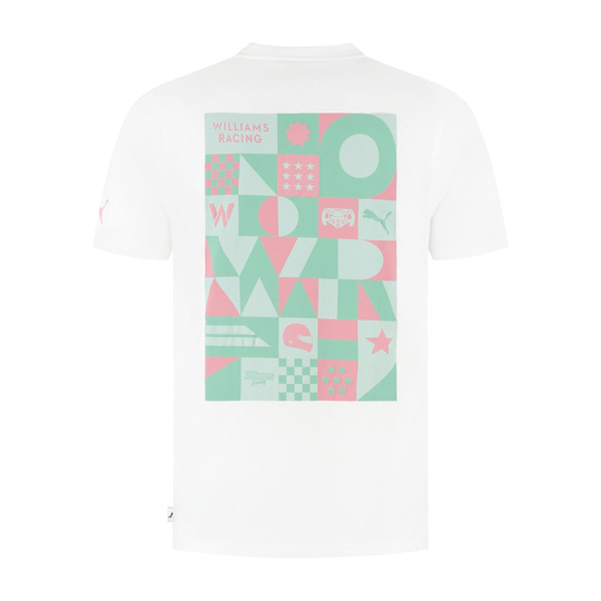 2025 Williams F1 Racing Men's Beach T-Shirt