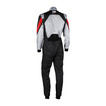 OMP KS-3X Kids Karting Suit Black/Grey (FIA)