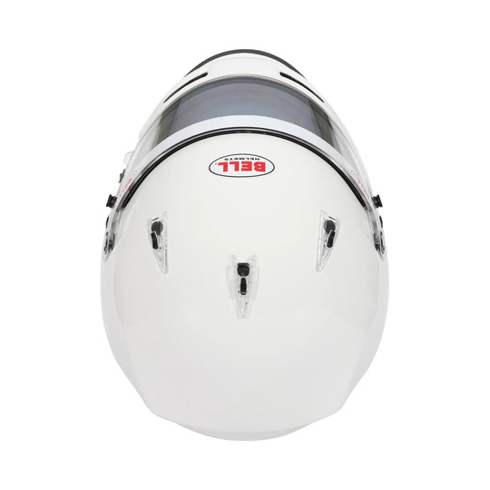 Bell R7 Sport HANS Helmet White (FIA)