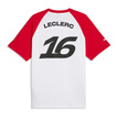 2026 Scuderia Ferrari F1 Charles Leclerc Graphic T-shirt White