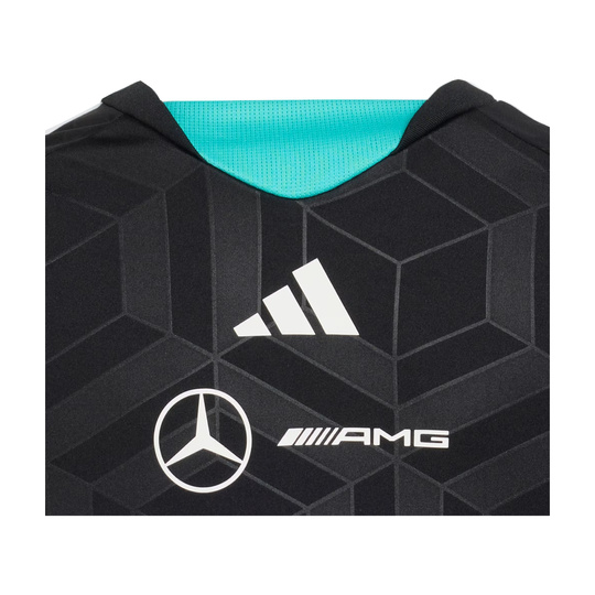 T-shirt Team Mercedes AMG F1 2026 enfant noir