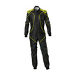 Combinaison karting OMP KS-3X Art noire/jaune (FIA)