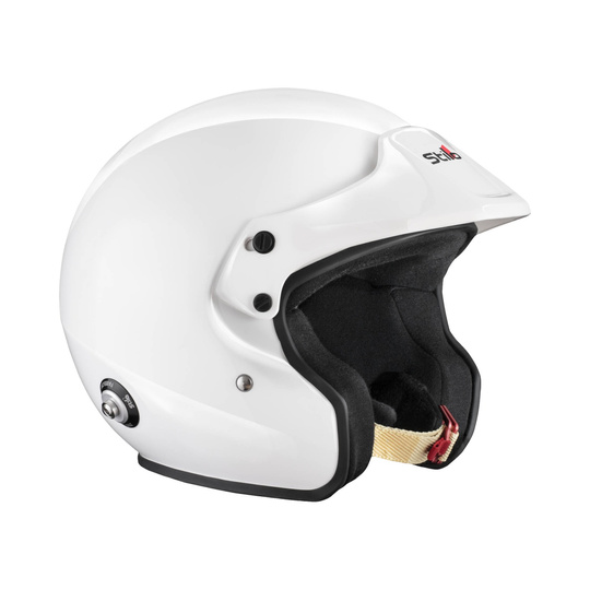 Stilo Sport Jet Helmet White (FIA)