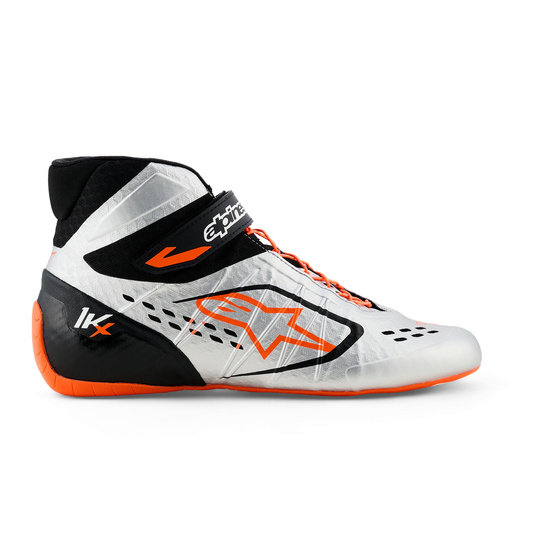 Alpinestars Tech-1 KX V3 Racing Shoes Silver (FIA)