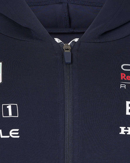 2024 Red Bull Racing Mens Full Zip Team Hoodie