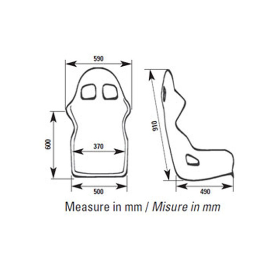 OMP ARS MY14 Racing Seat (FIA)