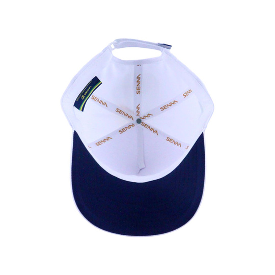 Casquette Ayrton Senna Collection Ayrton Senna Leisure blanche