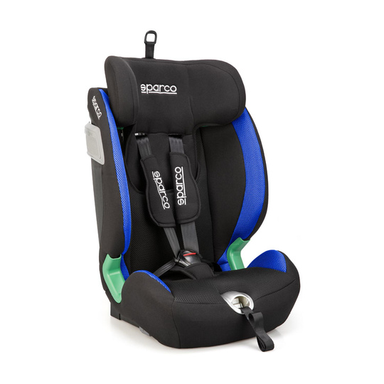Silla infantil Sparco SK5000I negra/azul