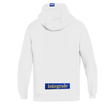 Sudadera con capucha Sparco Lancia HF Delta Integrale blanca/roja