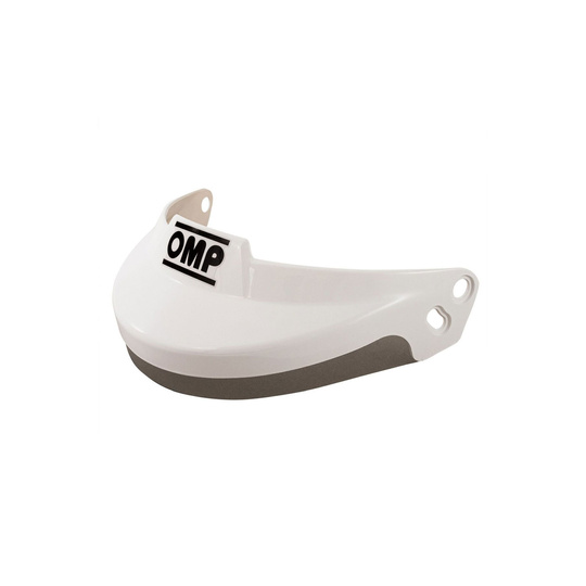 Visera de casco OMP J-Rally GP-R blanca