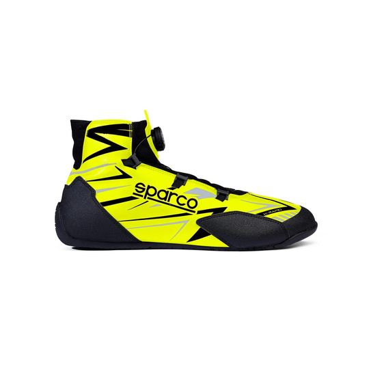 Botas Sparco K-Rapid Rotor amarillas (FIA)