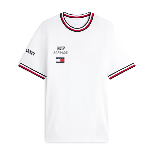 T-shirt Team Cadillac F1 2026 blanc