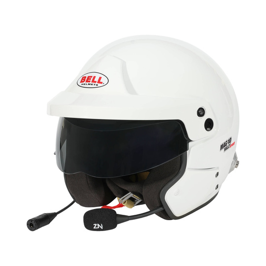 Casque Bell MAG-10 Rally Sport blanc (FIA)